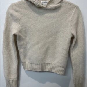 Club Monaco Cream Cashmere Sweater